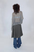 【RESTOCK】SPIRAL BUTTON ASYMMETRY WRAP SKIRT *Last1